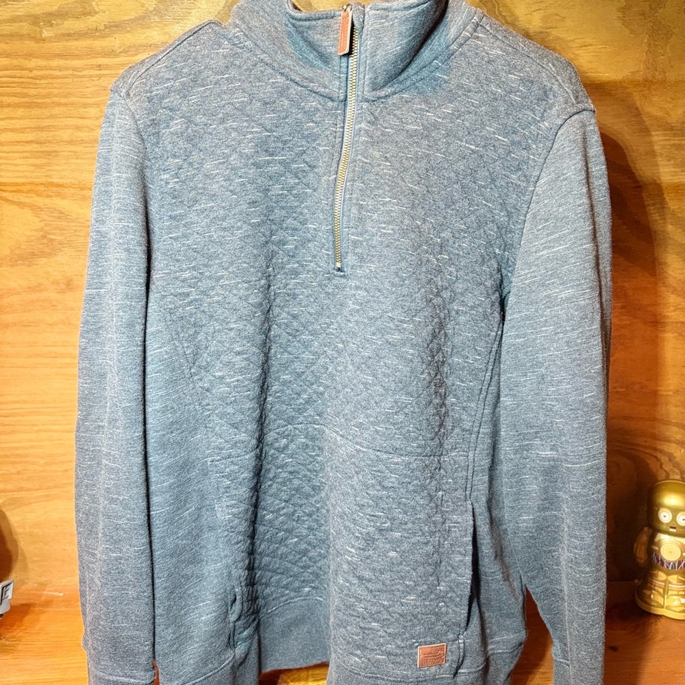 L.L. Bean Women's Gray Quilted Zip-Up Jacket